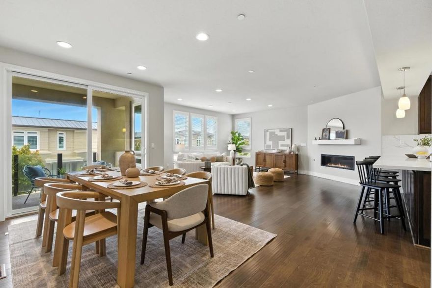 Gorgeous, light-filled condo built in 2018 featuring 2 bedrooms + office/den, and 2.5 bathrooms. The open-concept layout offers modern living with a seamless flow between the kitchen, dining, and living areas. A private patio off the main living space offers a peek at the Bay Bridge and the bay.  The spacious primary suite is a true retreat, complete with two walk-in closets and a luxurious ensuite bathroom with double sinks, a soaking tub, and a walk-in shower. Enjoy partial views of the San Francisco skyline and the bay from the primary suite. The second bedroom also features its own private en-suite bathroom. The den/office is ideal for guests or a comfortable work-from-home setup.  Additional highlights include a rare 3-car attached garage w/electric car hookup and in-unit laundry room. The community offers beautifully landscaped grounds, a BBQ area, and is just steps from the scenic Ferry Point Loop Trail, Parks and hiking trails. The surrounding Point Richmond neighborhood features charming cafes, restaurants, a new indoor pickleball center, and convenient ferry access to San Francisco.  Modern comfort, thoughtful design, and a vibrant bayfront setting all in one.