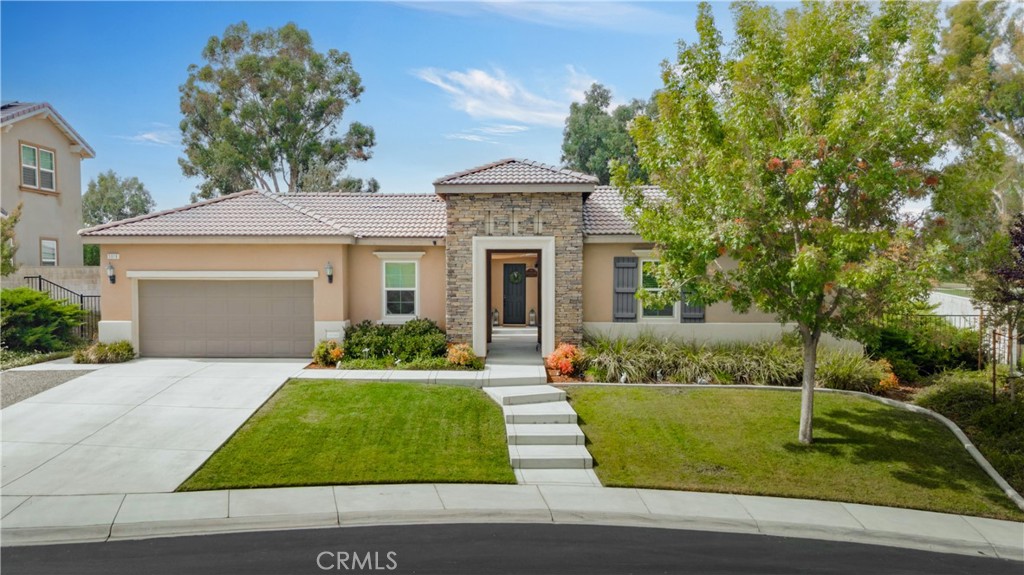 Welcome to your dream home in the exclusive Rio Bravo gated community where elegance meets innovation! This one of a kind layout is designed for both luxury and functionality, offering an open-concept flow with soaring 12ft ceilings, a massive center island, Monogram chef's appliances, and a spacious walk-in pantry. The main home features four bedrooms, each with its own ensuite bathroom, including a lavish primary suite with dual vanities, a walk-in shower, soaking tub, and an oversized closet. The attached casita with a private entrance is perfect for extended family, guests, or an income producing rental. Enjoy outdoor living with golf course views, a backyard ready for a jacuzzi and outdoor kitchen, and one of the most beautiful front entrances in Rio Bravo complete with a private patio. With a tankless water heater, 200amp electrical panel, and high end finishes throughout, this home truly stands out as one of Bakersfield's finest!