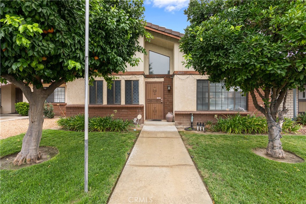 Welcome to this charming single-story home, recently updated! This property features 2 spacious bedrooms plus a versatile office/optional 3rd bedroom, along with 2 bathrooms. Enjoy sweeping views of the neighborhood and mature trees that create a tranquil setting.
Step inside to an inviting living room with vaulted ceilings and a cozy fireplace — the perfect spot to gather on chilly evenings. A generous living room provides plenty of space for entertaining or enjoying a relaxed game night at home. The kitchen boasts granite countertops, beautiful oak cabinetry with ample storage, and a breakfast nook, great for a casual meal at home.
The primary suite includes a bath with an extended vanity and ceramic tile countertops. Step outside through a security screen door to your own courtyard patio — ideal for morning coffee or unwinding in the evening.
The landscaped front yard showcases a lush, low-maintenance lawn and mature trees, while the backyard offers RV parking for added convenience. With low taxes, no HOA and in proximity to community parks, shopping and schools. This home is a fantastic opportunity you won’t want to miss!