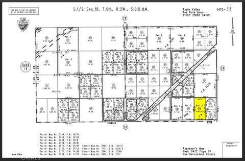 Photo of 0 Johnson Parcel #0472-362-33 Road, Apple Valley, CA 92307 (MLS # HD26181712)