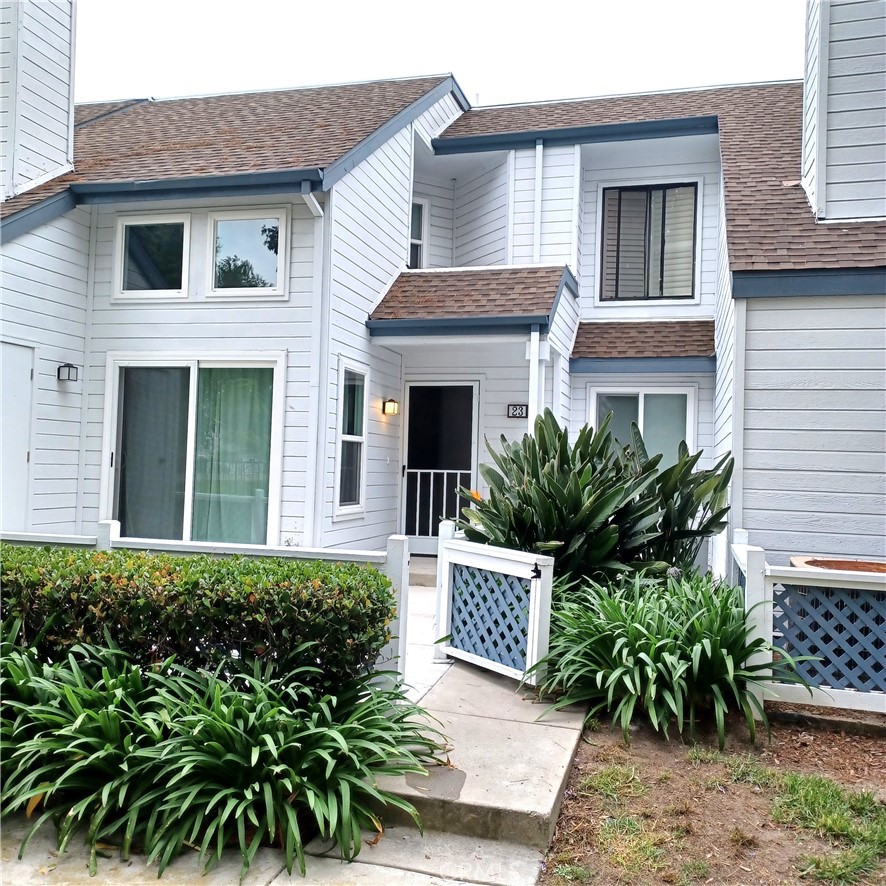Pristine, white, impeccably clean describes this inviting renovated Woodbridge Townhome located in the Laurels community. Not a shred of carpet is to be found in this charmer, having an all new combo of cement plank tile and vinyl plank. The Living Room is large and airy, with vaulted ceilings, recessed lights, and a gas starter fireplace. The Kitchen sports white cabinetry, stainless steel appliance, and an oversized deep stainless sink. The laundry room is adjacent to the Kitchen, where the Washer and Dryer will remain with the unit. Bring your own Refrigerator. The Home is equipped with new dual-paned windows and sliding doors. The detached 2 car Garage affords 1 space that is shared with the neighbor. This wonderful, move-in ready rental Home showcases a Bedroom suite downstairs, and a Bedroom upstairs, both with recessed lights and ceiling fans. And both Baths have walk-in stone showers with frameless glass doors and white vanities with Quartz tops. This very well maintained home has an entertainers front patio that faces Balboa Court and the community Pool. You’ll love this home, and you’ll love the Lakes, trails, parks and all that the City of Irvine offers.