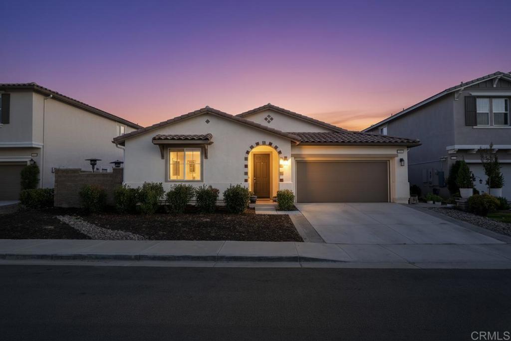 Welcome to Spencer’s Crossing, where modern elegance meets relaxed California living. Come in and enjoy single-story living at its best! This energy-efficient 3-bedroom PLUS BONUS ROOM, 2.5-bathroom home is light, bright, and move-in ready. You’ll fall in love with its open-concept family room that flows seamlessly into the large kitchen with granite countertops and an expansive island, perfect for entertaining and family gatherings. Step through the spacious entryway into a home that blends comfort, flexibility, and function, offering plenty of space to make it your own. Inside, you’ll find fresh NEW interior paint and NEW luxury flooring throughout, creating a modern and inviting atmosphere. An OPTIONAL room offers flexible use as a spare bedroom, den, or office, while two spacious bedrooms are conveniently located near a dual-vanity hall bath. The primary suite is a private retreat featuring a spa-like ensuite with soaking tub to unwind at the end of the day. Step outside to enjoy low-maintenance landscaping, CUSTOM BUILT covered patio, and artificial turf with drought-resistant plants and fruit trees, creating the perfect space for relaxation and entertaining. The home also includes PAID SOLAR and a tankless water heater. Located in the highly desirable Spencer’s Crossing community, residents enjoy access to The Oasis, an exclusive resort-style area with two pools, firepits, picnic and BBQ spaces, along with The Clubhouse, sports parks, dog parks, playgrounds, and scenic walking trails. All this, just 15 minutes from Temecula Wine Country, top-rated schools, and everyday conveniences along Winchester Road. More than just a home, Spencer’s Crossing offers a lifestyle built on comfort, connection, and California charm.