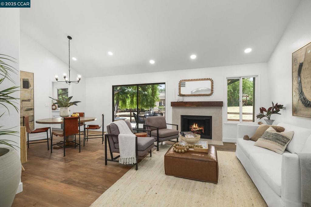 Your Dream Home at the Base of Mount Diablo! Welcome to this beautifully renovated single-story gem nestled at the foot of majestic Mount Diablo. This spacious 4-bedroom, 2-bathroom home offers the perfect blend of modern comfort and natural serenity, all in one of the most sought-after locations in the area. Step inside to discover a flowing layout bathed in natural light, with fresh designer finishes, wide-plank flooring, and a brand new kitchen featuring quartz countertops, custom cabinetry, and stainless steel appliances. The living and dining spaces flow effortlessly, creating an ideal setting for both everyday living and entertaining. Retreat to the generous primary suite with a renovated bathroom and peaceful views of the surrounding hills. Three additional bedrooms provide flexibility for family, guests, and a home office. Outside, enjoy your backyard oasis—perfect for morning coffee, evening gatherings, or simply taking in the peace, as a deer wanders by. With nearby trails, parks, and highly rated schools, this home combines the best of outdoor adventure and suburban convenience. Don’t miss this rare opportunity to live in a move-in ready home in one of Contra Costa’s most scenic and desirable communities!
