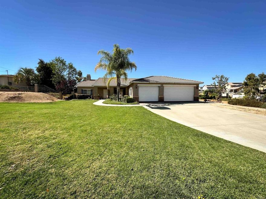 This spacious 4 bedroom, 2.5 bathroom home offering 2,776 sq. ft. of comfortable living on a sprawling 1.12-acre lot. This property combines space, function, and resort-style amenities, making it perfect for both everyday living and entertaining.  Inside, you’ll find an open floor plan with generous living areas and plenty of natural light. The expansive kitchen, open dining spaces, and well-sized bedrooms provide the ideal setting for family gatherings and relaxation.  Step outside to your own private retreat featuring a sparkling built-in pool, spa, and a massive backyard with direct driveway access to the full yard. The 3-car garage plus additional RV/boat parking offers plenty of room for storage and all your toys. With extra parking, mature landscaping, and wide-open space, this property provides endless possibilities.  Located in a peaceful neighborhood close to schools, shopping, and freeway access, this home is a rare find with room to grow.  Don’t miss the chance to call this Yucaipa gem your own!