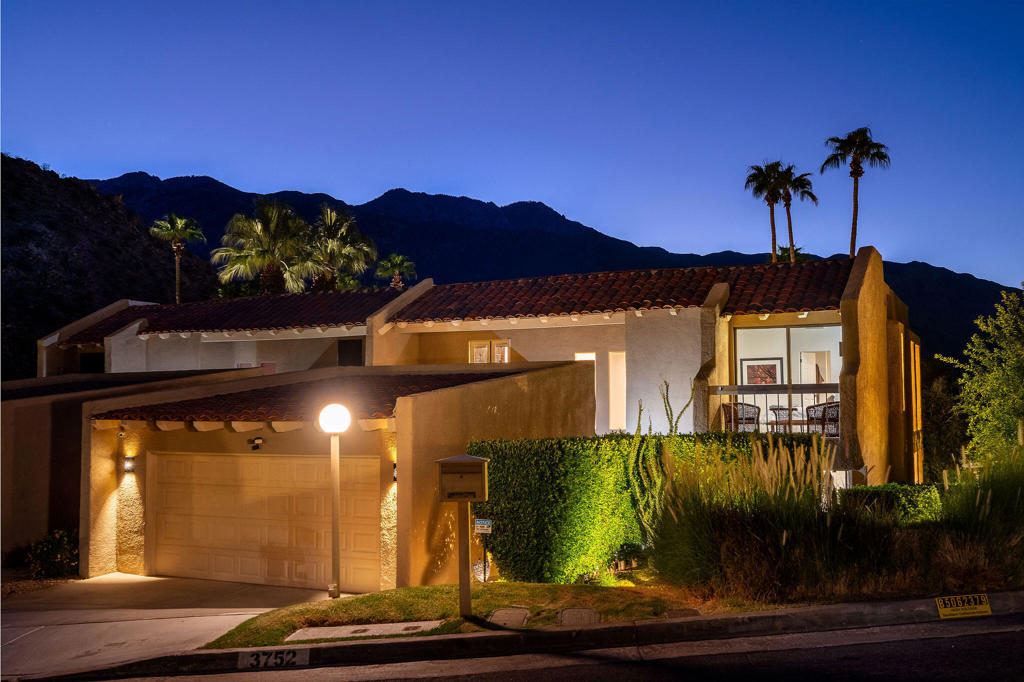 Experience the best of desert living in this contemporary Palm Springs Condominium, where style meets comfort. This beautifully updated residence boasts Stunning Mountain Views and spacious, light-filled layout. The open-concept kitchen is perfect for both everyday living and entertaining, seamlessly connecting to the main living areas. Freshly painted walls and brand-new flooring create a modern, move-in-ready atmosphere throughout. With Three ensuite bedrooms, you'll enjoy privacy and comfort for family and friends. Additional Private outdoor areas offer space to soak up the sun and entertain. Community amenities enhance the lifestyle, including a large pool, spa, tennis courts, pickleball, and nearby hiking trails, ensure every day feels like a getaway. Whether you're looking for a full-time residence, vacation home, or investment opportunity, this contemporary condo is your gateway to the Palm Springs lifestyle.