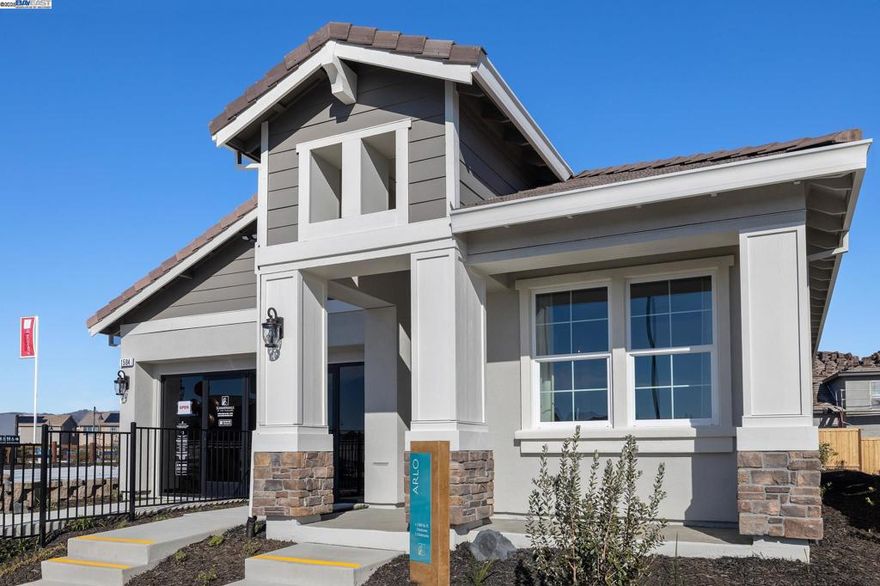 Final opportunity! The Arlo floor plan is a beautifully designed Craftsman-style single-story home featuring 3 bedrooms, 2.5 bathrooms, and 1,888 square feet of thoughtfully planned living space. Just what you've been waiting for; a luxurious single story with a generous yard space, perfect for entertaining and gardening.  Inside, a spacious hallway provides access to the third bedroom and a full bathroom with a tub and shower, perfect for guests or a home office. Just beyond, the gallery hallway connects to the two-car garage and a laundry room that comes with a lower cabinet for linen storage, as well as a convenient powder room. The primary bedroom suite, a true sanctuary, complete with a spa-inspired en-suite bathroom with a soaking tub and walk-in shower, dual vanity, and a large walk-in closet.  Solar and upgraded options included in the price!   Summerwalk is just under 2 miles from Safeway, Trader Joe’s, and Solano Town Center, home to shopping, dining, and the Regal Edwards Theatre. Take a stroll or bike ride along nearby Linear Park, or explore the fresh air and scenic views at Rush Ranch Open Space and Rockville Hills Regional Park. Golf enthusiasts can tee off at Paradise Valley Golf Course. Pictures are of model home, exact home may vary.