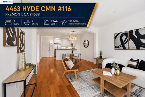 Photo of 4463 Hyde Cmn Cmn #116, Fremont, CA 94538 (MLS # 41148580)