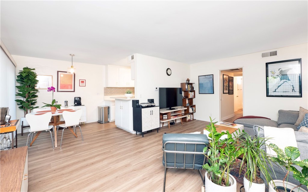 Welcome to your private oasis in the heart of North Hollywood! This beautifully remodeled condo blends modern style with mid-century charm in a quiet, well-kept community just minutes from the vibrant NoHo Arts District. Step inside and be greeted by brand-new floors that flow throughout the light-filled living space, creating a clean and contemporary feel. The spacious living area is flooded with natural light from large bay windows, offering the perfect spot to relax or entertain. The fully remodeled kitchen will impress any home chef, featuring quartz countertops, a designer backsplash, an upgraded sink and faucet, and a sleek microwave exhaust system, all thoughtfully designed for form and function.
Both bathrooms have been recently updated with modern finishes, and the two generously sized bedrooms offer large walk-in closets, with one featuring a private En-Suite bathroom. A large storage closet in the hallway adds extra convenience. Unique to this unit is a bonus exercise room, an ideal space for your home gym, yoga studio, or even a private home office. You'll also love the in-unit laundry, making daily life even more convenient and efficient. Additional updates include a new water heater, sliding door, and front window for improved comfort and energy efficiency. The condo is part of a well-maintained community with a recently replaced roof and quick access to the community pool, perfect for soaking up the California sun.
Located within walking distance of Laurel Grove Park and just minutes from the NoHo West Shopping Center, this home offers unbeatable access to dining, shopping, parks, and entertainment. With walkable streets and plenty of guest parking, this is North Hollywood living at its best.
Don’t miss your chance to own this upgraded, move-in-ready gem...schedule your private showing today!