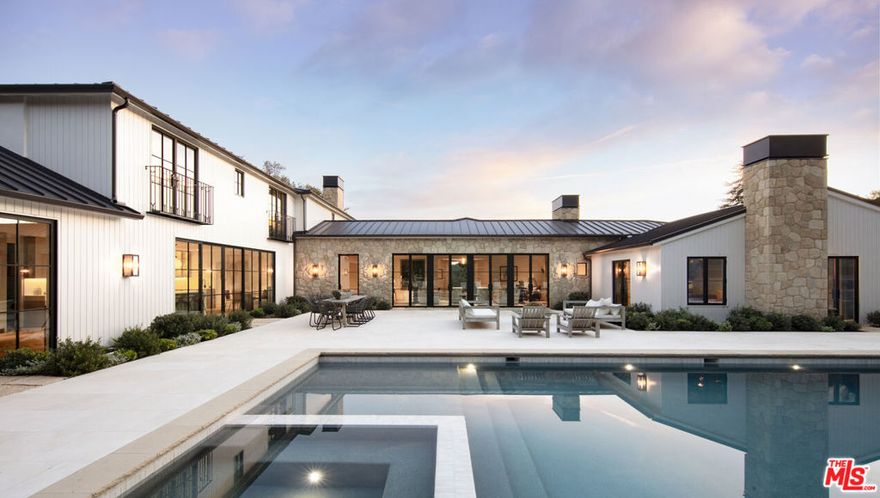 This is the legacy estate you've waited for! Set on 3.5, flat acres in the heart of Montecito, the residence, grounds, guest house, wellness pavilion, and studio were transformed by a thoughtful, comprehensive renovation and expansion. Every detail of the estate has been carefully considered to create an unrivaled lifestyle experience that marries luxe design with easy, modern livability. Entertaining is a dream with public spaces opening to the back terrace, pool, outdoor kitchen, and the firepit beyond. The gracious main floor primary suite features dual baths and two private terraces while 4 additional bedroom suites + a guest house offer beautiful accommodations for loved ones. Lush grounds are kept verdant from a private well. Enjoy this A+ Picacho location for generations to come!