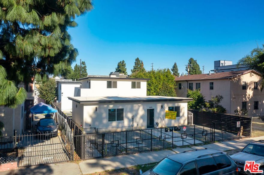 We are pleased to present this turnkey 7-unit apartment community located at 1023 E 28th St, less than 10 minutes away from Downtown Los Angeles, offered at a 10.48 GRM and 6.67% CAP on current rents with upside potential to achieve an 8.40% CAP and 8.76 GRM with proforma rents. This opportunity consists of two separate two-story buildings offering a total of 5,196 rentable square feet. The front triplex is new 2025 construction and the rear four unit was built in 1962, with two renovated units, which sit on a 7,501 square foot LARD1.5 zoned lot with six on-site parking spaces. The unit mix consists of one (1) three bedroom one-bathroom unit, four (4) two bedroom one-bathroom units and two (2) one bedroom one-bathroom units. Nearby amenities include the Gilbert Lindsay Recreation Center, Trader Joe's, the Ross Snyder Recreation Center, Superior Grocers, USC, The Coliseum, LAFC, Crypto.com Arena, The Convention Center and various employment opportunities within the direct vicinity of the property. Contact the listing broker for additional information.