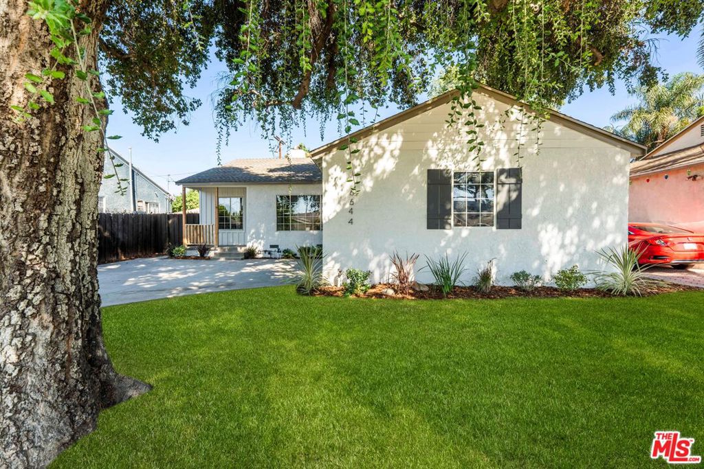 OFFER DEADLINE: MONDAY, SEPTEMBER 15 AT 11AM. Welcome to your dream home! This reimagined 3-bedroom, 2-bathroom property is a true gem, providing contemporary luxuries and thoughtful finishes. As you step through the front door, you'll be greeted by an inviting and spacious living area adorned with gleaming new floors. The floor plan seamlessly moves from the living room to the dining area and kitchen, making it an ideal space for both relaxation and entertaining. The kitchen is a chef's delight, boasting beautiful stainless-steel appliances and new quartz countertops, providing ample space for meal preparation and a touch of elegance. The 3 generously sized bedrooms are designed for comfort and relaxation, as each room is bathed in natural light and offers abundant closet space. The 2 bathrooms have been tastefully remodeled with modern fixtures and meticulous attention to detail. Stepping outside, you'll find your own private oasis in the backyard perfect for hosting barbecues or simply lounging in the sun. Additional upgrades include a new roof, new HVAC, new water heater, and an updated electrical panel. Quick access to the 101 and 405 freeways makes commuting a breeze. Welcome home!