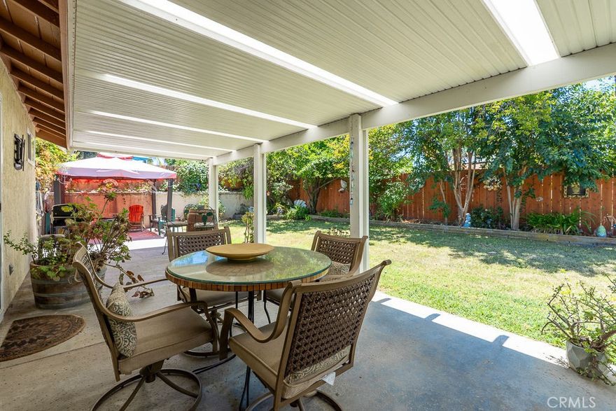It’s all done for you! Enjoy cooking and connecting with family and guests in the remodeled kitchen with an open floor plan, or sit out on the covered patio and enjoy the lushly landscaped backyard. This single-story home offers updated bathrooms, flooring, and sliding barn doors in two of the bedrooms. Summers can be hot, but you will enjoy cool temperatures with all new windows and PAID off SOLAR! This home was loved and cared for; it’s within a short distance to the mall with shopping,  restaurants, and easy access to Interstate 15.