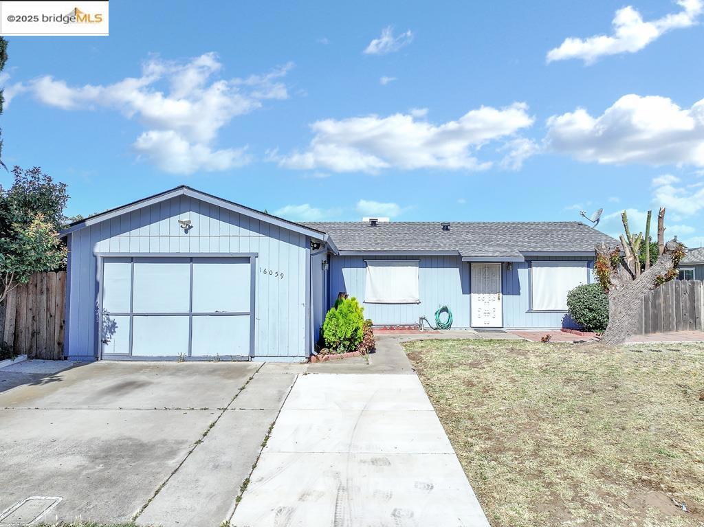 Charming Single-Story Home in the Heart of Lathrop! This 3 bedroom, 1 bathroom home offers luxury vinyl plank flooring throughout, central HVAC, an indoor laundry area, a nicely updated kitchen with granite countertops, and a new roof. The attached garage and wide driveway provide plenty of parking and storage options. Enjoy outdoor living in the generously sized backyard. Great location with close proximity to I-5, shopping centers, parks, and schools.