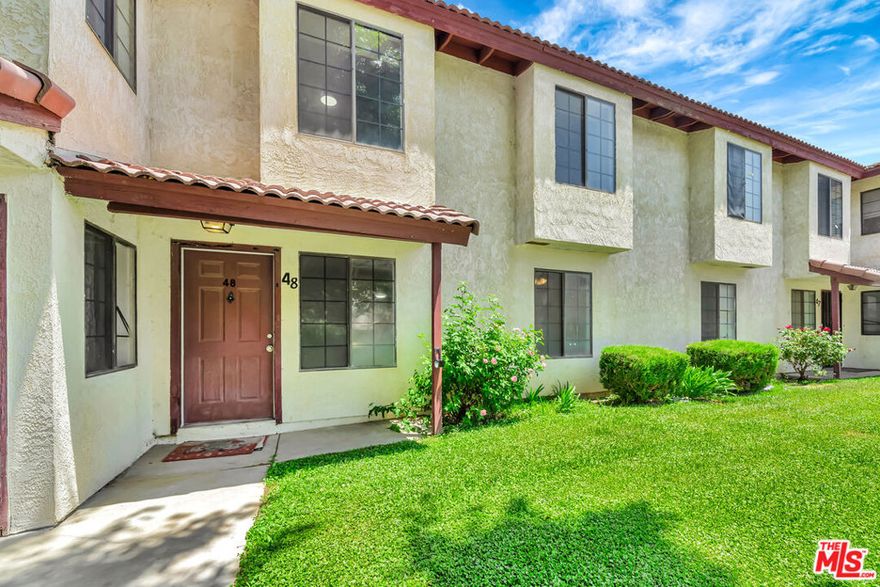 Welcome to this stunning, fully remodeled 3-bedroom, 2-bath townhouse nestled in the heart of Palmdale. Every detail has been thoughtfully updated to offer modern comfort and style. Step inside to find a bright and spacious floor plan featuring fresh paint, new flooring, new AC unit, contemporary lighting, and a fully upgraded kitchen with sleek countertops. Located just minutes from shopping centers, restaurants, schools, hospitals, and entertainment options, this home offers both convenience and lifestyle. Whether you're relaxing in the cozy living area or enjoying the private patio, this move-in ready townhouse is perfect for families, first-time buyers, or investors. Don't miss the opportunity to own this turnkey gem in a highly desirable neighborhood!