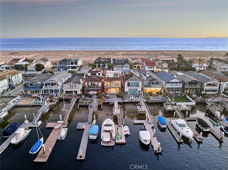 Set along the tranquil waters of Newport Harbor, this classic bay front residence offers a rare opportunity to enjoy the coastal lifestyle in a furnished, turnkey lease. Combining timeless charm with effortless comfort and panoramic views, the home features inviting living and dining spaces that open to an expansive waterfront patio—ideal for relaxing or entertaining while watching boats glide by. A private dock provides direct access for boating, paddle boarding, or sunset harbor cruises. Thoughtfully appointed throughout, the home features a welcoming open floor plan, with a well-equipped kitchen, four generous bedrooms, and three-and-a-half baths. The waterfront primary suite has a separate sitting area with cozy fireplace, private balcony, and enjoys views of sparkling lights across the water. A two car garage makes for easy parking and an additional spot in front of the garage is perfect for guests. Perfectly positioned near local shops, dining, and sandy beaches, this is a rare chance to experience harbor front living at its best—available for immediate enjoyment.