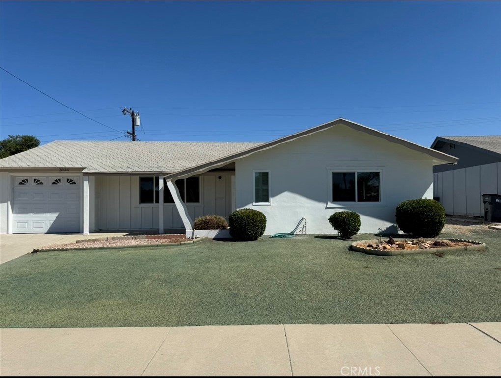 Beautifully updated 2 bedroom, 2 bath home in the heart of Menifee offering 1,404 sq ft of comfortable living. The home features a brand new roof, energy-efficient windows, and a new AC system for peace of mind. Both bathrooms shine with new cabinets and appliances, adding a fresh modern touch. Light filled living space and thoughtful updates throughout make this home move in ready and perfect for every day living. Don't wait, its priced to sell quick.