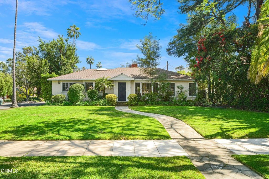 Welcome to 1572 Casa Grande Street, a beautifully maintained and freshly painted home available for lease in the desirable Pasadena Heights Landmark District. This classic residence offers 3 spacious bedrooms and 1.75 bathrooms, including a recently remodeled bathroom completed less than two years ago.Step into the cozy living room featuring a fireplace and built-in bookcase, perfect for relaxing or entertaining. The formal dining room, highlighted by a large skylight, provides a warm and elegant space for gatherings. The light-filled kitchen includes updated cabinetry, granite countertops and flooring, and a cheerful breakfast nook.Original hardwood floors grace most rooms, while sunlit bedrooms feature charming plantation shutters. Additional conveniences include ample closet and storage space, an attached two-car garage, and central air and heat.Enjoy outdoor living in the fenced-in backyard with patio areas ideal for dining, entertaining, or soaking in the serene neighborhood surroundings.Located on a picturesque, tree-lined street near parks, shopping, and dining, this home offers comfort, space, and classic Pasadena appeal.Available now--don't miss this opportunity to lease a special home in a prime location