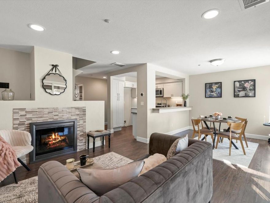 This beautifully maintained 3-bedroom, 2.5-bathroom condo offers 1,129 square feet of thoughtfully upgraded living space in a pristine complex. The home welcomes you with quartz countertops, upgraded cabinetry, and meticulous attention to detail throughout. A delightful sun room provides additional versatile space. The unit enjoys exceptional privacy with no neighbors behind, creating a peaceful retreat. Move-in ready condition means you can simply unpack and start enjoying your new home immediately.  Located in an area served by highly regarded Morgan Hill schools, this property combines residential tranquility with convenient access to major freeways including Highway 101, 85, and 87. The community features scenic walking trails perfect for morning strolls or evening exercise. Nearby amenities include convenient shopping, public transportation options, and Silver Leaf Park for outdoor recreation. The strategic location offers the perfect balance of suburban comfort and urban accessibility, making daily commutes and weekend adventures equally effortless. This well-positioned condo represents an excellent opportunity for discerning buyers.