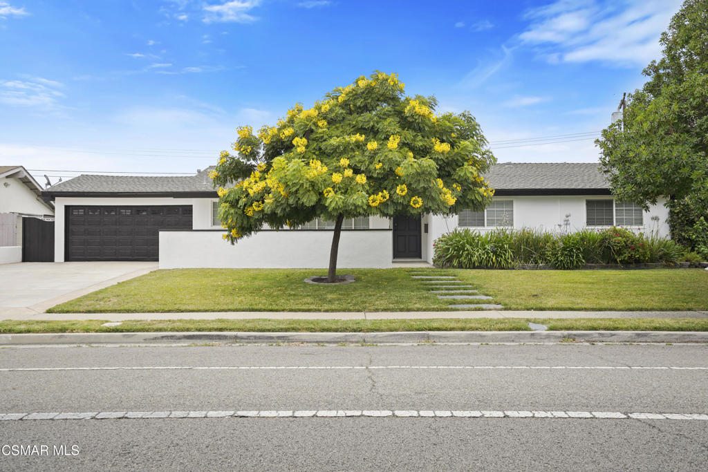 Welcome home to this fully renovated modern open Floor plan view home. This home has fully approved ADU plans which can be completed for only $68,000 and the ADU will bring in ~$3000 in rent to help offset your mortgage. With a massive backyard 4-bedrooms and an ideal location in the heart of Newbury Park- This single-story residence offers a spacious open-concept layout ideal for modern living and entertaining. The large kitchen is a true centerpiece--featuring sleek countertops, stainless steel appliances, and a seamless flow into the dining and living areas.Every detail has been thoughtfully updated, including fresh flooring, recessed lighting, and stylish fixtures throughout. Both bathrooms are completely remodeled with contemporary finishes, and all four bedrooms offer generous space and natural light.