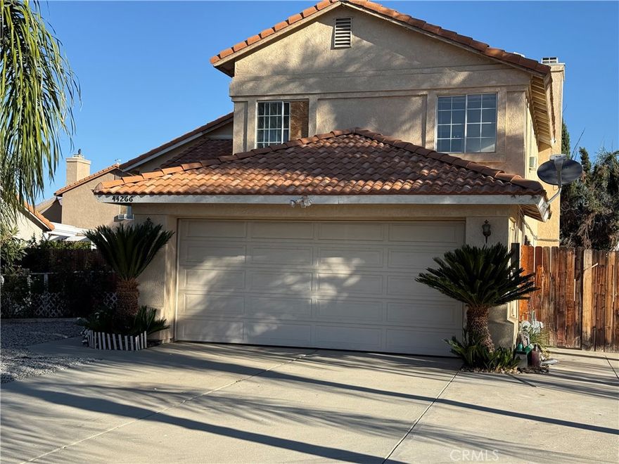 Located in one of East Hemet’s most desirable neighborhoods, this spacious two-story home offers 4 bedrooms, 3 full bathrooms, and sits on a generous 7,405 square foot lot. With plenty of room to grow, it's perfect for buyers looking to customize and create their dream space.  RV-friendly property with gated side entry.  This fixer-upper is brimming with potential—ideal for investors, DIY enthusiasts, or anyone ready to roll up their sleeves and bring new life to a solid foundation. The layout provides great bones, and the neighborhood adds lasting value.  Buyer to assume Power Purchasing Agreement.  Whether you're envisioning a modern renovation or a classic refresh, this property is a canvas waiting for your personal touch.  Whether you're drawn to the peaceful surroundings, the proximity to schools and parks, or the welcoming community vibe, this home is a must-see!