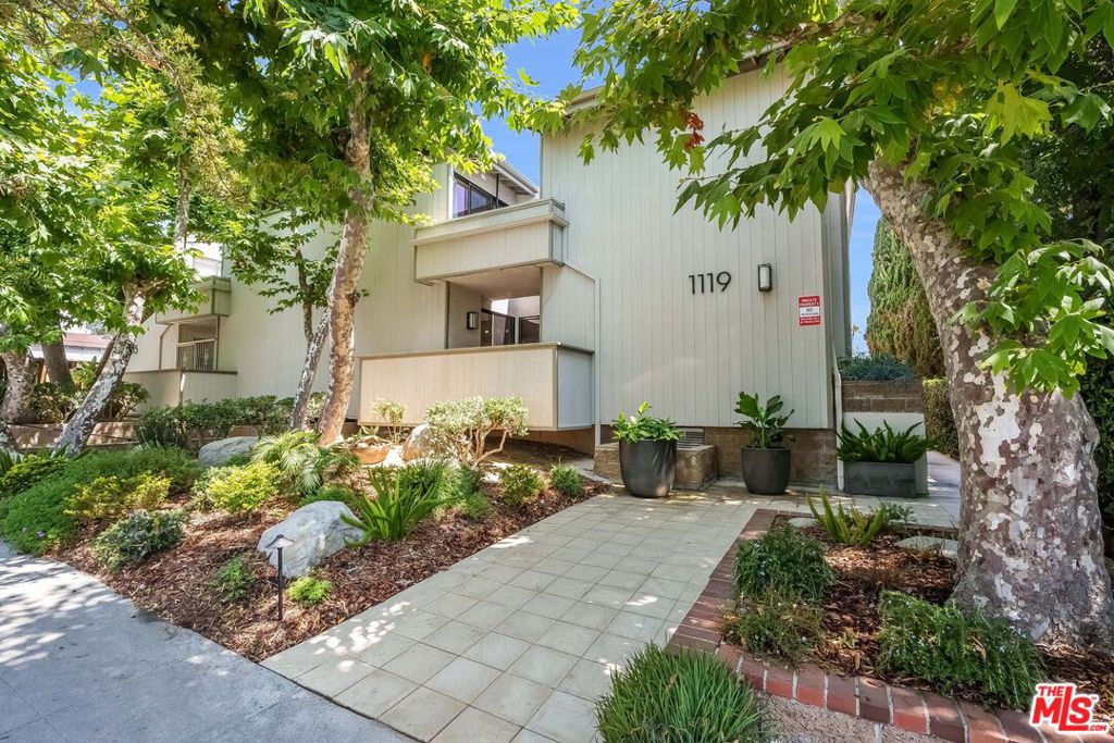 Open, bright and wonderfully enhanced townhouse with 3 bedrooms, plus two additional spaces that could be used as bedrooms or offices. The first floor has a sunny living room/dining area for entertaining, plus an Office/Den and full bath. The gourmet kitchen features custom cabinets, top of the line stainless appliances and accent lighting. On the second floor, the primary bedroom has tree top exposure, vaulted ceilings, walk in closet and ensuite bath with skylight. There are 2 very spacious additional bedrooms, and an additional shared full bath. This inviting townhouse also has a huge downstairs bonus room and 3/4 bath, ideal for gym, extra bedroom, or office. There is direct access to the 2 car private garage. Only 8-units in the complex. Franklin school district, close to Montana Ave, Erewhon, Trader Joes and Whole Foods. An incredible value for a spacious move-in ready townhome in a prime Santa Monica location.