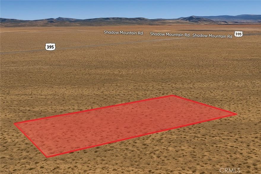 5 acres zoned Residential Vacant Land ready for your vision. Land parcel identified by APN:0462-301-01-0000. No situs address assigned by county; address shown is for MLS input only. GPS coordinates: 34.748706, -117.481641. Buyer to verify zoning, permitted uses, and utility availability.