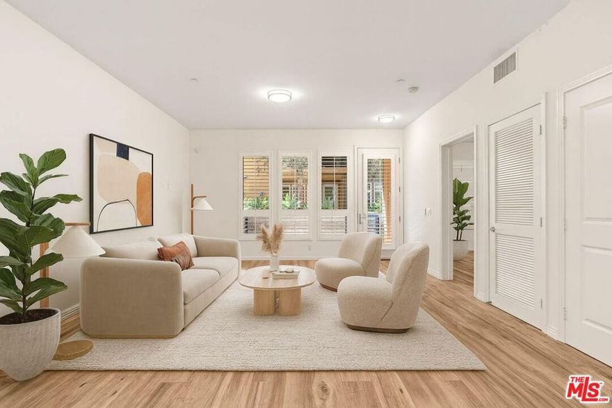 Contemporary Condo on Glencoe! This 1 Bed & 1.25 Bath (+ den!) unit has it all in a great location and secure building! Unit features viking appliances, recessed lighting and a private patio! Your secured, gated parking includes 2x side by side spaces. Assoc. Amenities include ample guest parking, locker storage, gym, fire pit, BBQ, Sauna, hot tub and steam room! Indigo is a collection of 77 luxury condominiums in the Marina Del Rey Loft District. Contemporary stylized architecture in an urban setting that is comfortably modern, Indigo is a place you will love to come home to. Life at the new condominiums of Indigo are exactly as the name suggests; simple, clean and vibrant 24/7 living. Landscaped courtyard designed to maximize natural sunlight with an outdoor fire pit, Gated remote access & Audio/Visual security system.