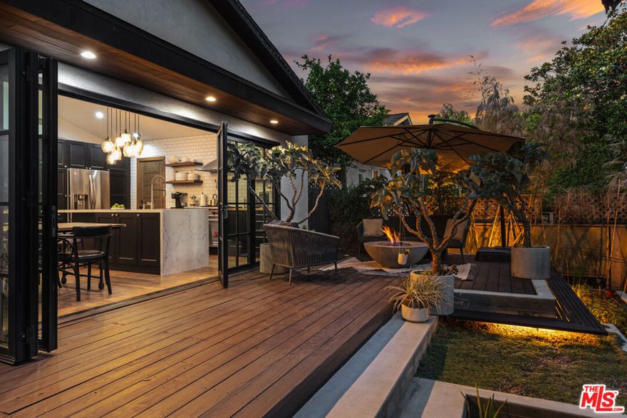 Beautifully Renovated, Designer Done Venice Oasis - Just Off the Venice Canals + Abbot Kinney! Experience the best of Venice living in this beautifully updated 2-bedroom, 2-bath home, where timeless design meets modern comfort. Thoughtfully curated with warm, inviting finishes, this residence offers an effortless blend of style and functionality. Step inside to find an expansive living space with a vaulted ceiling, La Cantina doors and an open flow: perfect for both relaxing and entertaining. The kitchen has been reimagined with high-quality materials and timeless details, seamlessly connecting to the dining and living areas. Both bedrooms are generously sized, offering comfort and privacy, while the bathrooms feature elegant finishes designed to stand the test of time. What truly sets this home apart is the incredible outdoor experience, with two expansive decks and ample yard space providing endless opportunities to dine al fresco, garden, or simply enjoy the California sunshine. The detached garage offers exciting ADU potential, creating space for a home office, studio, or guest suite. Located in one of Venice's most sought-after neighborhoods, this home puts you just steps from the iconic Venice Canals and minutes from the beach, Abbot Kinney's renowned restaurants, boutiques, and vibrant energy. Whether you're strolling along the canals, biking to the shore, or enjoying a night out on Abbot Kinney, everything you love about coastal living is right at your doorstep. This is more than a home - it's a lifestyle, offering charm, flexibility, and unmatched access to all that makes Venice extraordinary.