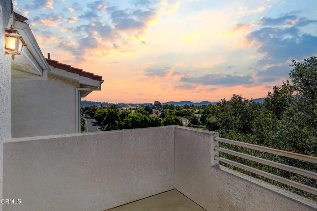 Welcome to this bright and airy 1-bedroom, 1-bath upstairs unit, ideally located just minutes from major freeways, shopping centers, parks, schools, restaurants, and much more.This beautifully maintained home features an open-concept layout with high ceilings and abundant natural light throughout. Enjoy your morning coffee or unwind in the evening on your private balcony, where you can take in peaceful neighborhood or mountain views. The spacious living room offers a cozy fireplace, perfect for cooler nights, while the generously sized bedroom includes ample closet space for all your storage needs.The kitchen provides plenty of cabinetry, ideal for staying organized, and the neutral paint tones throughout make this home move-in ready.Community amenities are second to none and include a clubhouse, pool, spa, tennis and basketball courts, two gated RV parking lots, and even a convenient car wash rack.Don't miss this opportunity to live in a well-maintained community in a fantastic location close to everything!