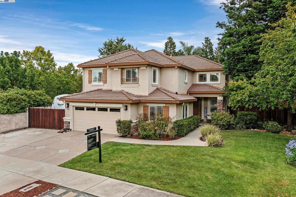 LIVERMORE’S BEST PRICE PER SQFT! Located in the sought-after Maralisa Estates, this move-in ready home offers over 2800 sqft of spacious living area. Meticulously maintained inside and out, this favorite floor plan includes formal living and dining areas, a kitchen-family room combo with stainless steel appliances and stone counters, play room that doubles as an office or workout studio, and one convenient bedroom and full bath on the main floor, perfect for guests or extended family. Upstairs, discover the beautiful primary suite featuring a private deck to savor morning coffee and sunshine, as well as 3 more guest rooms, hall bath and laundry room. Situated on a premium lot with mature trees, the patio, garden and play structure provide endless opportunities to relax or entertain. The generous side yard offers unmatched storage potential for a boat and RV, supporting all your outdoor lifestyle needs. Embrace country living in this special corner of Livermore, where nature is at your doorstep. Enjoy nearby walking trails, hiking and biking at Brushy Peak Preserve, and serene views. Close to top rated schools, several shopping centers, commuting options, the labs, award winning wineries, and our vibrant downtown.