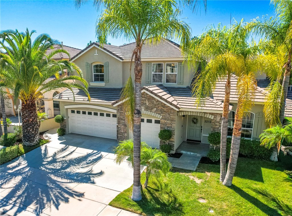 Newly renovated top to bottom, executive pool home in the highly sought-after neighborhood of Paseo Del Sol. Enjoy the sounds of the fountain and sights of a backyard oasis from your brand new kitchen with soft-closing light oak cabinets, quartz counters, high-end appliances, tiled backsplash and large island. The flooring is hard-surface wood look laminate throughout, with a main floor primary suite with huge shower, double vanities, large walk-in closet and new bathroom fixtures. The upstairs bedrooms are large with walk-in closets in two, plus built-in office furniture in another. The upstairs loft with built-in cabinets overlooks the vaulted ceiling in the kitchen and open-concept living room with new staircase, railings, and fireplace. The downstairs has a new bathroom and large tiled shower along with formal sitting room and dining room while maintaining an open concept with beautiful arched doorways. The primary suite and dining room accent walls were custom built in a contemporary style and complete the luxury interior finishes this home has to offer. The pool was recently redone with a pebbletec surface, variable speed pump for the fountain controlled by an app, along with a kitchen island, built-in gas fireplace, and wood-burning pizza oven to entertain throughout the year! With no rear neighborhoods and a quiet street, beautiful palms and landscaping, this is truly a backyard dream! Minimize utilities through a large solar system (28 panels with low monthly lease or buyout option) and pool heating solar as well. The 3 car garage is oversized and comes with additional storage. The house is nicely situated in one of the best neighborhoods in Temecula with low low taxes (no Mello Roos), HOA, walking trails, community pools, shopping and schools are all a close distance away.