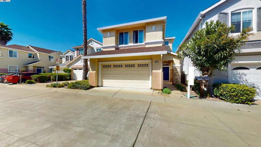 Welcome to 8023 Galaxy Way, a stunning contemporary single-family home nestled in the heart of Dublin, CA. This spacious residence boasts 1590 square feet of living space with 4 bedrooms, 2.5 bathrooms, and its open concept layout ensures ensures no square footage is wasted, as well as offering ample space for comfortable living and entertaining. The kitchen is a chef's delight, complete with a breakfast bar, perfect for casual dining or hosting gatherings. Stay comfortable year-round with a new air conditioner and newer water heater, and parking is a breeze courtesy of the attached garage, providing added convenience for residents. Located in a desirable neighborhood, this home offers a perfect blend of comfort and style, making it an ideal retreat to call home. Don't miss the opportunity to make this contemporary gem your own. Experience the charm and convenience of 8023 Galaxy Way today!