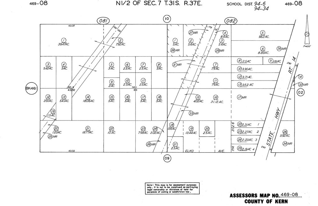 There is not an address associated with this parcel. What is reflected is the Parcel# 469-081-15-00-2 which is +/-5 Acres. Zoning is PL RS. Located in Unincorporated Kern County in the area of Cinco. Dirt road access.