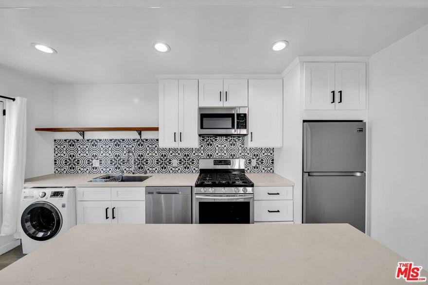 Completely remodeled 1bed/1bath 1930's classic Santa Monica single story beach bungalow, less than three blocks from the beach with one gated parking spot in a four unit complex. Open floorplan, lots of natural light, brand new stainless steel appliances, beautiful white quartz countertops, walk-in glass shower & tankless water heater. Amazing location. Only a two block walk to all of the shops and restaurants on Main Street, close to Abbot Kinney, the 3rd St. Promenade and the Santa Monica Pier. PET FRIENDLY.