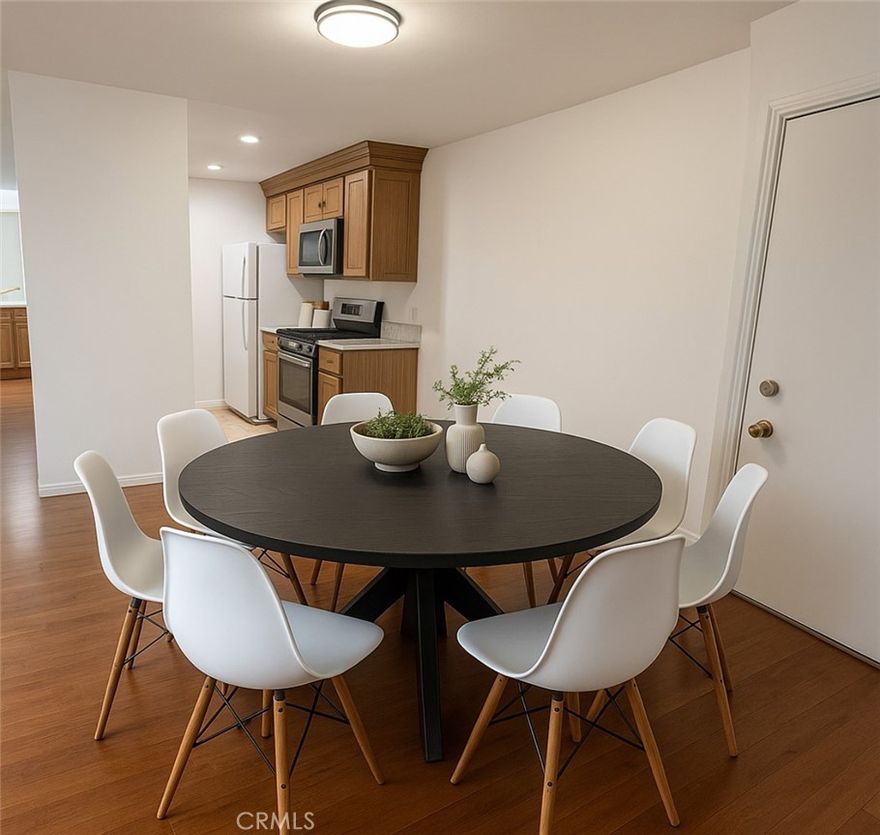 The best investment in the valley !  HOA including so much , lots of upgrades to the building planned ! Best price for Location and an amazing opportunity!. Unit is at the ” J” building that have elevator access and not directly on the FWY!  This partially updated 2-bedroom, 2-bath condo is part of the desirable Encino Oaks community in the heart of Encino. Featuring privet large balcony ,abundant natural light, Newer flooring, Newer kitchen and bathroom vanities . Enter into an open-plan living area to kitchen leading to a private balcony with community views. The Newer kitchen with  granite countertop with has convenient breakfast bar. Adjacent to the kitchen, a formal dining area is perfect for sit-down meals and gatherings.
The unit is one level and includes 2 masters,  dual mirrored closets,  en-suite bathroom for each bedroom. 2nd story gives privacy -price is irresistible! The unit includes two tandem parking spaces in the covered, subterranean community parking structure. The gated community offers resort-style amenities such as a large pool area with vending machines, a recreation room with a pool table, table tennis, and a full kitchen, tennis courts, recreation areas, BBQ stations, and a fitness center with saunas—all set in a tranquil, park-like setting. Conveniently located near shopping, restaurants, trendy Ventura Blvd, and with easy access to the 101 freeway, this is an opportunity to join a vibrant community and make this your new home! Exact Hoa fee will provided at Escrow . Cash or hard money loan only please.