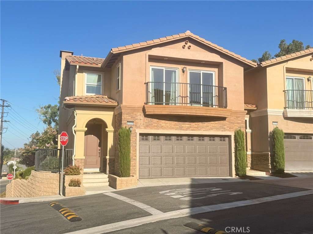 The backyard is 100% completed with views of the golf course and quick access to all the amenities! Beautiful views of the city lights and mountain views. The Residence includes 1,845 Square Feet of living space with an amazing great room, a kitchen island plus three bedrooms upstairs and a study/loft and 2.5 bathrooms. Built with today's home-buyer(s) in mind with state of the art wiring and high-end finishes, direct-access two-car side-by-side garages and private REAR YARDS. Residents will enjoy our pool/spa, clubhouse, tennis, basketball court and walking trails plus highly-rated area schools and nearby Lago Los Serranos Country Club. Pet is welcome! Subject to landlord approval!