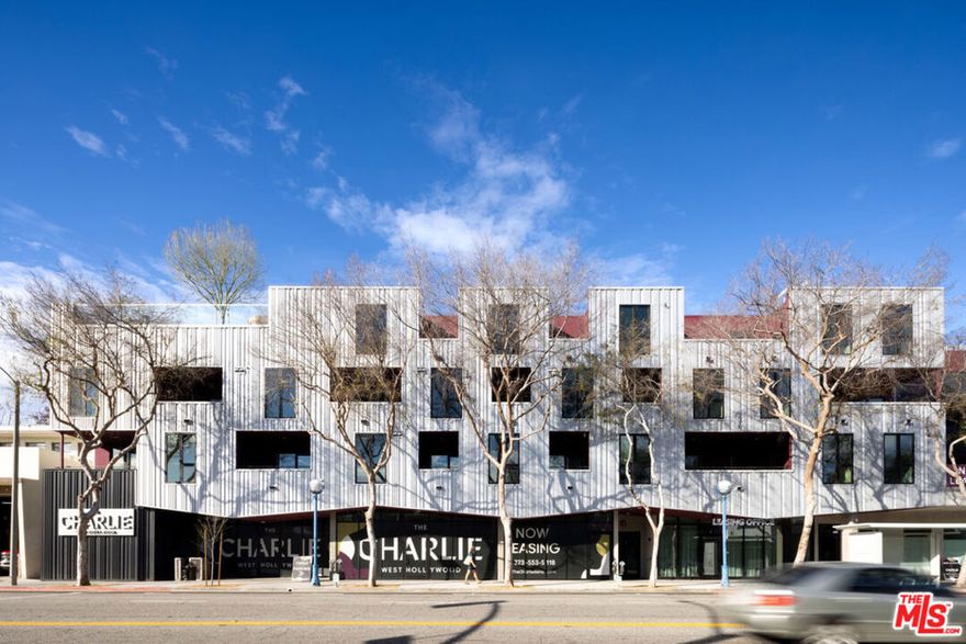 This beautiful studio is available 10.25.25 but may be pre-leased immediately. The Charlie West Hollywood apartments merge the latest residential design and contemporary craftsmanship into one premier location. The apartment home features 9' ceilings & extra-large windows, a modern stainless-steel fan, euro-style cabinetry, quartz countertops, a complete kitchen appliance package with five burner gas cooktop, full-size washer + dryer, spacious bathrooms with oversized tub vinyl plank flooring, central heating + air conditioning.  As a resident, enjoy the community's cowork nook space, state-of-the-art fitness center, resident lounge, vast courtyards, pet-friendly spaces, keyless entry systems, a rooftop spa featuring stunning views and cabanas, and much more.