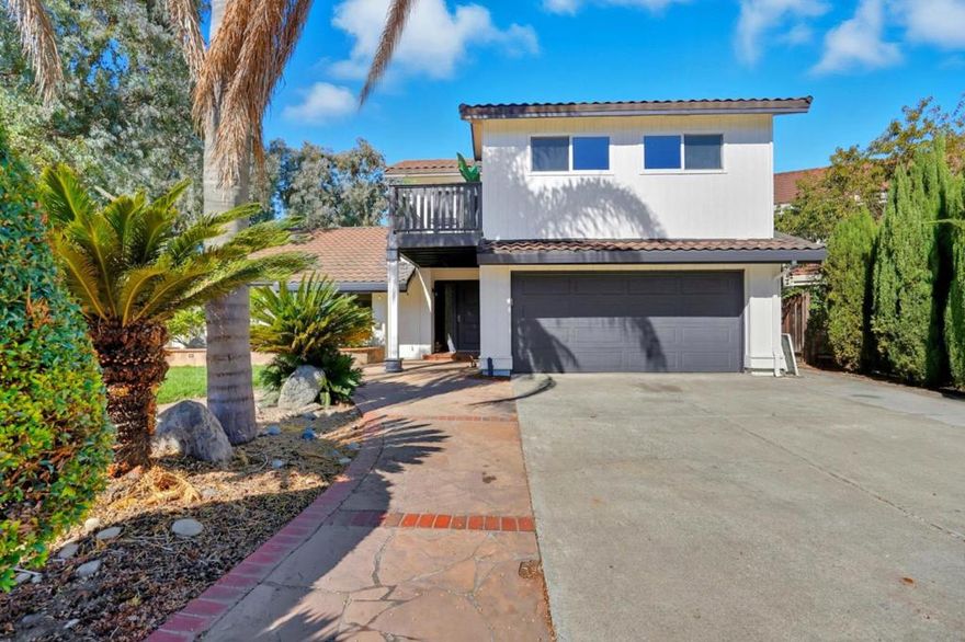 Welcome to a beautifully remodeled 4-bedroom, 3-bath & 1 large office home on a spacious corner lot in the heart of South San Jose! This stunning residence sits on a 7,000+ sq. ft. lot and has been completely transformed with over $100,000 in high-quality renovations. Step inside to discover a bright, open floor plan featuring fresh interior and exterior paint, a brand-new modern kitchen, elegantly updated bathrooms, and designer finishes throughout. Perfect for entertaining, the stylish kitchen opens to a sunny backyard with a sparkling pool ideal for BBQs, family gatherings, or relaxing weekends under the California sun. The main level offers a serene primary suite with pool views, three additional bedrooms, and a full bath, while the upstairs retreat features a fifth bedroom plus a spacious office perfect for working from home or hosting guests. Located near Oakridge Mall, parks, restaurants, and major highways (85, 101, 280 & 680), this move-in-ready home combines modern comfort, functionality, and unbeatable convenience. A two-car garage and indoor laundry room complete this beautiful property.