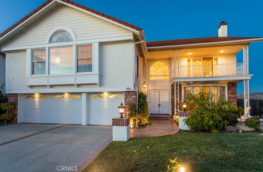 Fabulous furnished home located at the end of a cul-de-sac in Northridge View Estates with spectacular city and mountain views. This 4300 sq.ft. home has a bright open floor plan and features 5 bedrooms, 4.5 baths, formal dining area, family room with fireplace and wet bar, gigantic master suite with balconies and superb views plus a large bonus room with wet bar. Enter through the double doors to a grand foyer entry with a stunning chandelier, marble floors and spiral staircase. Kitchen has been remodeled and features stainless steel appliances, granite counter tops, center island, breakfast area and tile floors. Large master suite features vaulted ceilings, a cozy fireplace, step down sitting area, bathroom with double sinks, separate tub and shower, his and her separate closets, front and back balconies with stunning views. Bonus room upstairs is perfect for your indoor family entertainment with wet bar and pool table. True entertainers backyard with pool/spa, grassy area, built in BBQ, gazebo and stunning views from mountains to city. This home is furnished and ready for your move in. Located close to hiking and biking trails, horse trails and close proximity to freeways and shopping. Available for short and mid term rental. Lease includes Spectrum Cable and Internet.