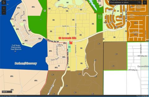 0 Coronado Hills Drive San Marcos CA 92078