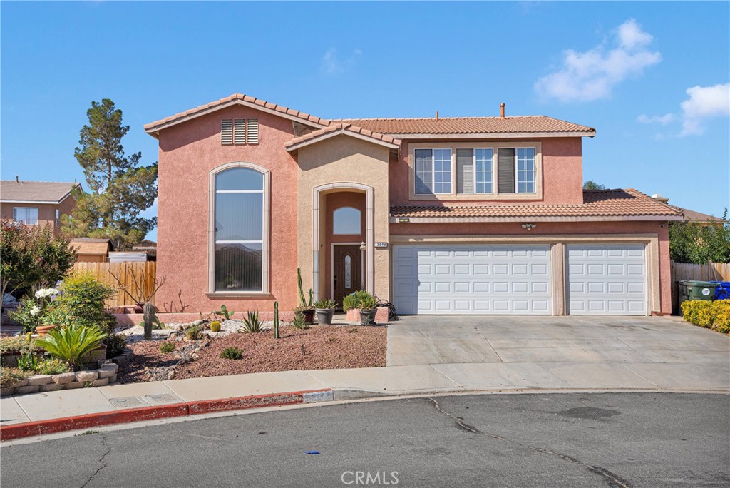 Come View This Spacious Pool Home Located in Eagle Ranch – Situated at the End of a Cul-de-Sac!
This Large 4-Bedroom, 3-Bathroom Home Is Perfectly Positioned in a Highly Desired Victorville Neighborhood. Featuring a Bright, Open Layout, the Home Welcomes You with Soaring Ceilings, a Grand Staircase, and an Abundance of Natural Lighting Flowing Through Oversized Windows in the Main Living Area.
The Gourmet Kitchen Is a Dream—Complete with a Center Island, Stainless Steel Appliances, and Ample Counter Space—Opening Seamlessly to the Family Room with a Cozy Fireplace.
Downstairs Offers a Full Bedroom and Bathroom, Perfect for Guests or Multi-Generational Living, Along with a Convenient Indoor Laundry Room.
Upstairs Features a Spacious Master Suite with a Walk-In Closet, Dual Sinks, Soaking Tub, and Separate Shower. You’ll Also Find a Generously Sized Enclosed Loft—Perfect for a Home Office, Gym, Game Room, or Optional 5th Bedroom.
Step Outside to Your Own Private Entertainer’s Paradise: a Fully Equipped Covered Outdoor Kitchen with Three Built-In Grills, a Gated In-Ground Pool, Above-Ground Spa, Two Storage Sheds, and a Garden Area.
The Home Also Includes a 3-Car Garage and Is Conveniently Located Near Schools, Shopping, and Commuter Routes.
This Is a Must-See Home with the Space, Style, and Outdoor Amenities to Impress!