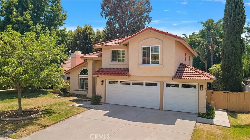 Discover this stunning, move-in ready 2-story pool home nestled in the highly sought-after Sunnymead Ranch Lake Community! This beautifully remodeled 4-bedroom, 3-bath residence boasts exquisite light-wood vinyl flooring, fresh paint inside and out, modern fixtures, new carpeting, and upgraded bathroom amenities, all enhanced by meticulous finishes. The swimming pool and spa have been expertly replastered and retiled, complemented by a newly replaced patio, balcony, and fencing. Step inside to a welcoming and spacious living area, featuring high ceilings and expansive windows that invite an abundance of natural light. The kitchen, equipped with brand-new stainless-steel appliances, seamlessly connects to the secondary living area, offering an ideal space for entertaining. One bedroom, one bath and laundry room are conveniently located on the first floor. While upstairs, the primary suite awaits with its own balcony, large closet, double bathroom sinks, and a newly tiled shower, alongside two additional bedrooms. Enjoy the unparalleled amenities of the community, including a private lake for fishing and boat rentals, a pool and spa, a fitness center, a clubhouse, sports courts (basketball, volleyball, and tennis), beautifully landscaped parks, BBQ pavilions, children's playgrounds, and scenic walking trails. Completing this exceptional home is a spacious 3-car garage.