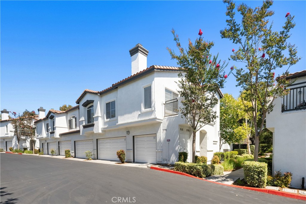 Experience modern comfort and style in this recently renovated 2-bedroom condo, ideally located in Rancho Santa Margarita. With approximately 1,000 square feet of living space, this upper-level unit offers the privacy of no neighbors above or below, along with a desirable attached 1-car garage with direct interior access.
Inside, you’ll find a bright, open-concept layout with vaulted ceilings and a patio off the main living area. The kitchen has been refreshed with sleek new countertops, while both bathrooms feature updated vanities and contemporary touches. New tile flooring, plush carpet, and modern fixtures complete the transformation, giving the space a fresh, move-in-ready feel.
The spacious primary suite includes a dual-sink vanity and ensuite bath. Practical upgrades include full re-piping, a brand-new AC unit, and a new refrigerator. Washer and dryer hookups are located in the garage, along with an additional uncovered parking space.
Enjoy access to Rancho Santa Margarita pools, parks, and walking trails—all just minutes from shopping, dining, top-rated schools, and easy access to the toll road.
