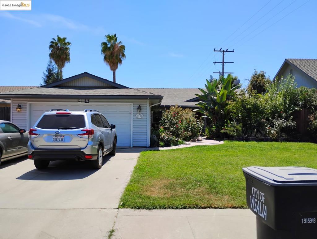 Don't miss the opportunity to make this fabulous Visalia property your new home! This charming single-story home offers 3 bedrooms, 3 bathrooms, and 1,834 sq. ft. of living space, (second bedroom Junior Master Suite) all situated on a 8,483 sq. ft. home site with paved side yard rv/boat access. Enjoy summer days in your own sparkling pool with flowing waterfall, perfect for relaxing and entertaining. Built in 1976, the home features a well-designed floor plan that includes a cozy fireplace, a separate family room and living room, and a dinning room with a built in hutch. Kitchen is opened to the family room has a breakfast bar and a gourmet's delight gas stove which only adds to a welcoming atmosphere throughout. Front and back yard low maintenance landscaping allows more time for relaxation and entertaining. Located in a highly desirable neighborhood with close proximity to schools, shopping, restaurants, and medical facilities. Additional pictures to follow soon.