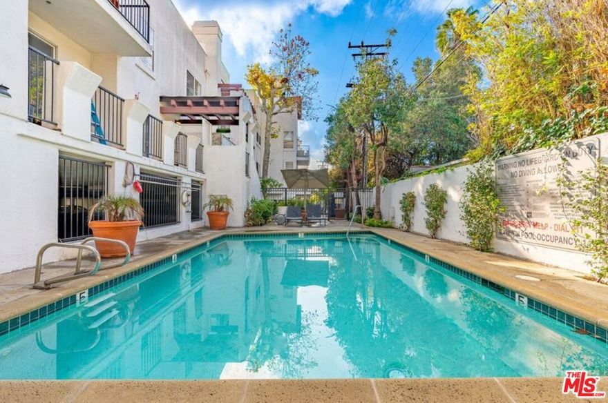 TOP FLOOR. LARGE 2 Bedroom + 2 Full BATH SUITE + POOL + IN UNIT washer and dryerLARGE 2 Bedroom + 2 Full BATH SUITE + POOL + IN UNIT washer and dryerBEAUTIFUL LARGE 2 Bedroom + 2 Full BATH SUITE available in the heart of West Hollywood.** PICTURES ARE FROM SIMILAR UNIT -The unit comes with a beautiful kitchen with white quartz countertops and white wooden cabinets, stainless steel appliances such as a microwave, dishwasher, stove, and a double-door refrigerator.THIS UNIT IS PERFECT FOR ROOM-MATES.COMPLETELY SEPARATE BEDROOMS AND BATHROOM with the living room in the middleThroughout the whole unit, we have hardwood floors, a private balcony, and a central HVAC system. Master Bedroom comes with a large  Closet.IN-UNIT WASHER AND DRYER.For added security the building comes with an intercom system, cameras surround the whole building, and gated parking.With this unit, you will have access to the community pool and the barbecue area. In addition, you will also have access to a spacious room that can be used for meetings or private events.