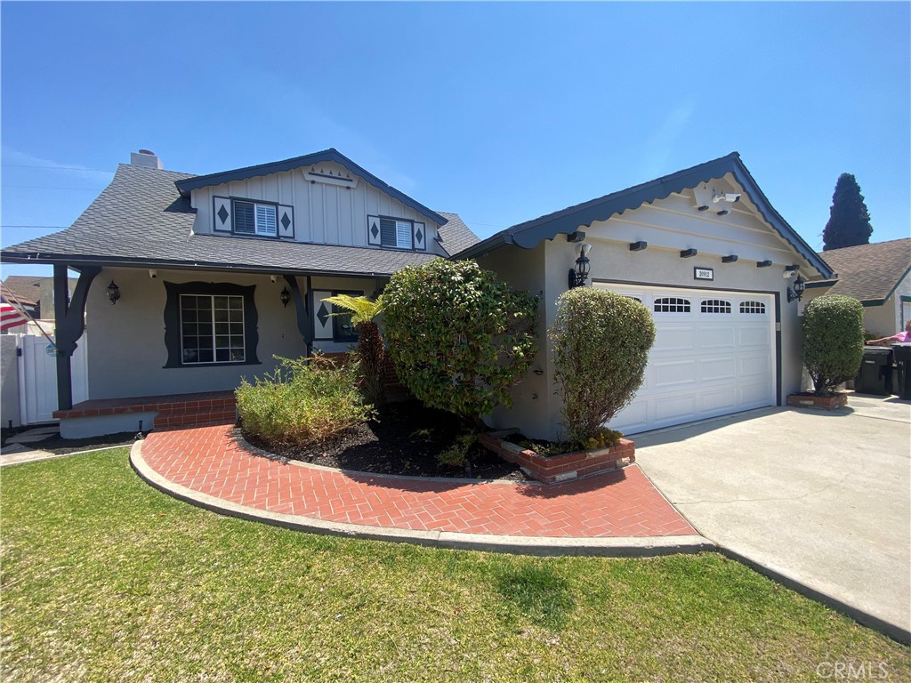 Welcome to your South Bay dream home! Just 3 miles from the iconic Redondo Beach Pier, under a mile to the Del Amo Fashion Center and the Torrance Civic Center, and a quick 10-mile drive to LAX, this beautifully renovated 3-bedroom, 2-bath home places you right in the heart of everything!
Spanning 1,514 sq ft, this thoughtfully updated residence offers modern comfort with timeless style. Step inside to discover an open and airy floor plan featuring brand-new vinyl plank flooring, fresh interior and exterior paint, and a stunning kitchen complete with quartz countertops, new shaker cabinets, stainless steel appliances, a farmhouse sink, and stylish hardware. The kitchen flows effortlessly into the dining area, creating the perfect space for everyday living and entertaining.
The oversized family room invites relaxation with a cozy brick fireplace and recessed lighting. Enjoy flexible living with one bedroom on the main level and two upstairs, offering ideal separation of space. Both bathrooms have been completely remodeled with designer tile showers, updated vanities, and sleek finishes.
Outside, the home shines with a beautifully landscaped front and backyard, complete with lush grass, planter beds, sprinklers, and a spacious concrete patio—perfect for BBQs, morning coffee, or entertaining guests. This home comes fully equipped with a 12-camera security system, providing comprehensive coverage of the property. A brand-new garage door and fresh acrylic stucco enhances the home’s curb appeal and rounds out this turnkey package.
Don’t miss your chance to live in one of Torrance’s most desirable locations—schedule your private showing today!