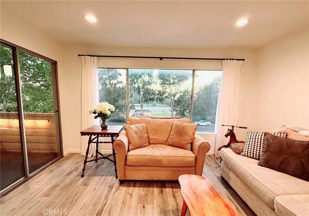 Welcome to this beautifully updated 2-bedroom, 2-bathroom west-facing condo in the highly desirable Brentwood community of San Carlos! Offering 1,094 sq ft of well-designed living space, this home strikes the perfect balance of comfort, functionality, and style. The west-facing orientation fills the unit with natural afternoon light and stunning sunset views.
Inside, you'll find a spacious open layout complemented by durable vinyl plank flooring. The kitchen, remodeled in 2021, features sleek white shaker cabinetry that wraps around the space, providing generous storage and countertop areas. Upgraded appliances make it ideal for both everyday cooking and entertaining. The primary bedroom offers a generous closet and an ensuite bathroom featuring a double sink vanity and a stand-up shower. Step out onto your private balcony for a serene retreat—ideal for sipping morning coffee or winding down at sunset. An added convenience is the covered carport with tandem parking for two vehicles, along with a spacious storage room for your extra belongings.
Brentwood amenities include two pools, a spa, sauna, recreation room, club house and a fitness center—adding to the ease and enjoyment of everyday living. Conveniently located near Lake Murray, Cowles Mountain, Mission Trails, SDSU and Patrick Henry High School, with nearby coffee shops, grocery stores, restaurants and Ace Hardware just minutes away!
