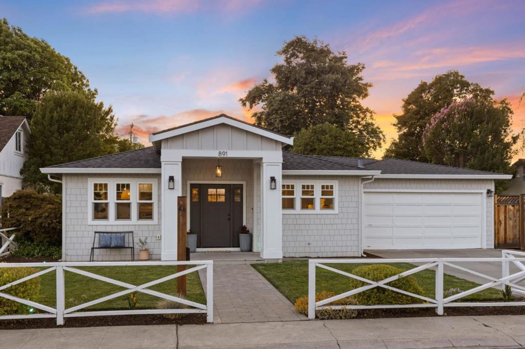Nestled on an expansive 9,669 sqft lot in a prime San Jose neighborhood bordering Campbell, this fully reimagined 4-bed, 2-bath showpiece blends high-end design, a seamless open floor plan, & the ultimate indoor-outdoor lifestyle. Every detail has been thoughtfully curated with designer finishes, a functional expanded layout, upgraded plumbing, and central heating & A/C. The chef's kitchen is a showpiece in itself with custom cabinetry, an oversized island, & top-tier stainless steel appliances, incl. a Sub-Zero fridge & Monogram 6-burner range. It opens to the dining area, great room, and a stunning bar for effortless connection. Under stunning coffered ceilings, the great room features a sleek electric fireplace and built-ins, while the adjacent bar showcases artisan tile, wine fridge, nugget ice-machine, & generous storage. The primary ensuite offers a true retreat with dual vanities and a spa-inspired shower w/ bench, & walk-in closet. Outdoors, the resort-style grounds include a sparkling pool, outdoor kitchen, open-beam pergola, lush lawn, mature fruit trees, & multiple lounge areas designed for gatherings of any size. With Downtown Campbell, the Pruneyard, Highway 17/280/880, and top shopping and dining just minutes away, this home delivers both luxury and convenience.