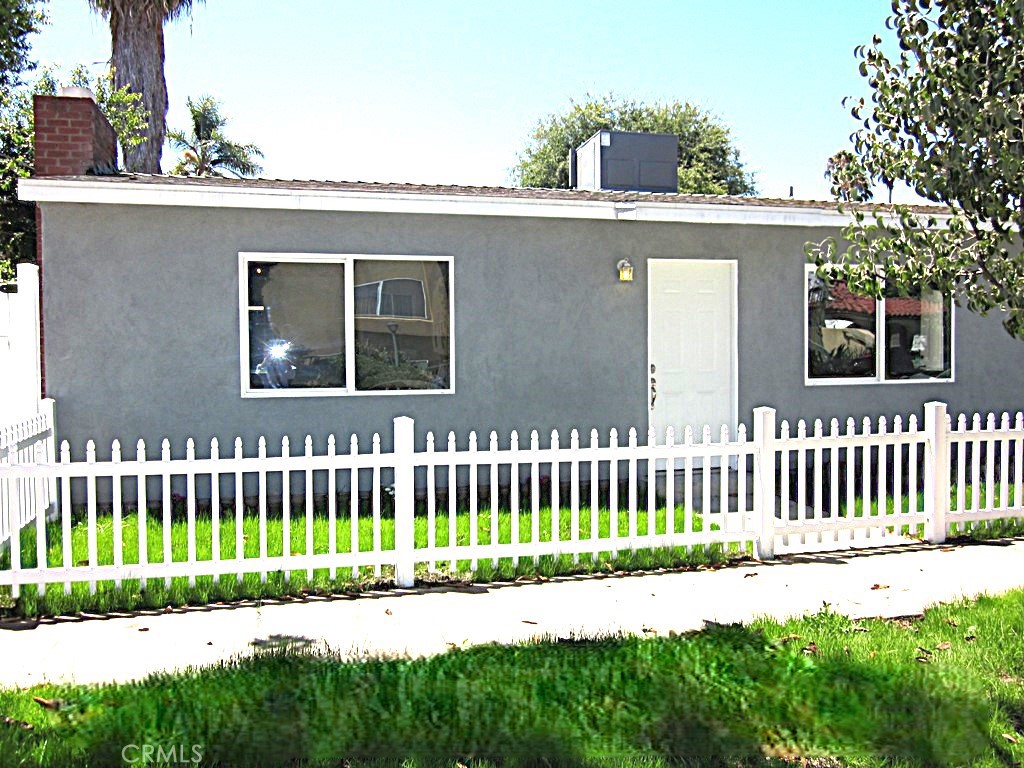 TWO DETACHED UNITS! Unique Opportunity in prime Sherman Oaks location! Property consists of a completely rebuilt 975 SQFT 2 bed / 1 bath primary house PLUS a detached TWO STORY permitted garage conversion ideal for easy ADU upgrade. Garage consists of a 340 SQFT rec room with 3/4 bath and kitchette on the ground floor and a HUGE storage room with balcony, two large skylights and sink / plumbing on top. Main house features a wonderful open floor plan with wood flooring throughout, brick fireplace (decorative), wood beamed ceilings, full kitchen with newer appliances including washer/drier, built-in microwave, stove, refrigerator, dishwasher. Closet systems in each bedroom. Full bath with marble tile flooring and walls. Newer central air and tankless water heater! French doors from living room lead to private patio / small yard. Rear kitchen door leads to second large private fenced patio area. Three off street parking spots. 3936 SQFT R1.5 multi-Residential zoned lot. Stairs to second level balcony have been removed.