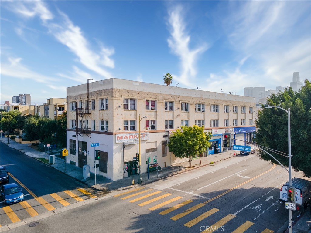 694 S Burlington Ave is a 32-unit mixed use building
located in the Pico Union neighborhood. This
massive 30,319 sqft building is offered at only
$134k/unit and $141/sqft. The property is currently
operating at a 6.68% CAP and 8.30 GRM. There is still
over 51% upside available once the property is
stabilized. The property is master metered for gas
and electric.
The building is comprised of (26) apartment units
and (6) Retail Spaces - consistent of (13)
1Bed+1Bath, (13) Studio+1Bath. Currently (2)
studio/1-bath units are vacant, offering immediate
upside in rental income.
694 S Burlington Ave is conveniently located just
minutes from Downtown Los Angeles, with easy
access to the 10 and 110 freeways. There are many
shops, restaurants and amenities nearby, making
this an ideal location for renters.